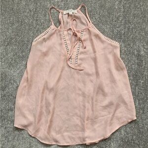 Love Tree Flowy Romantic Tank Top Small Y2K Cutouts Valentine’s Day Fairy